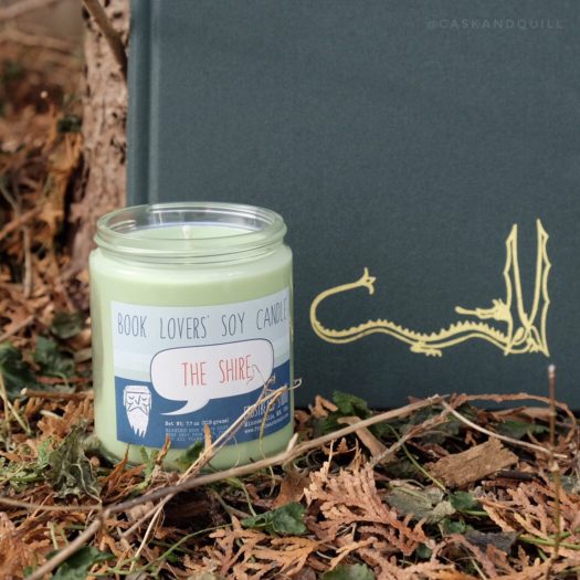 The Shire Frostbeard candle, The Hobbit, Tolkien